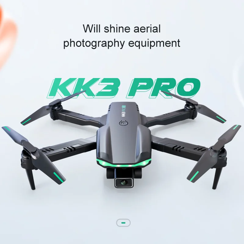 Складной Дрон с дистанционным управлением 4k двойная камера высокой четкости