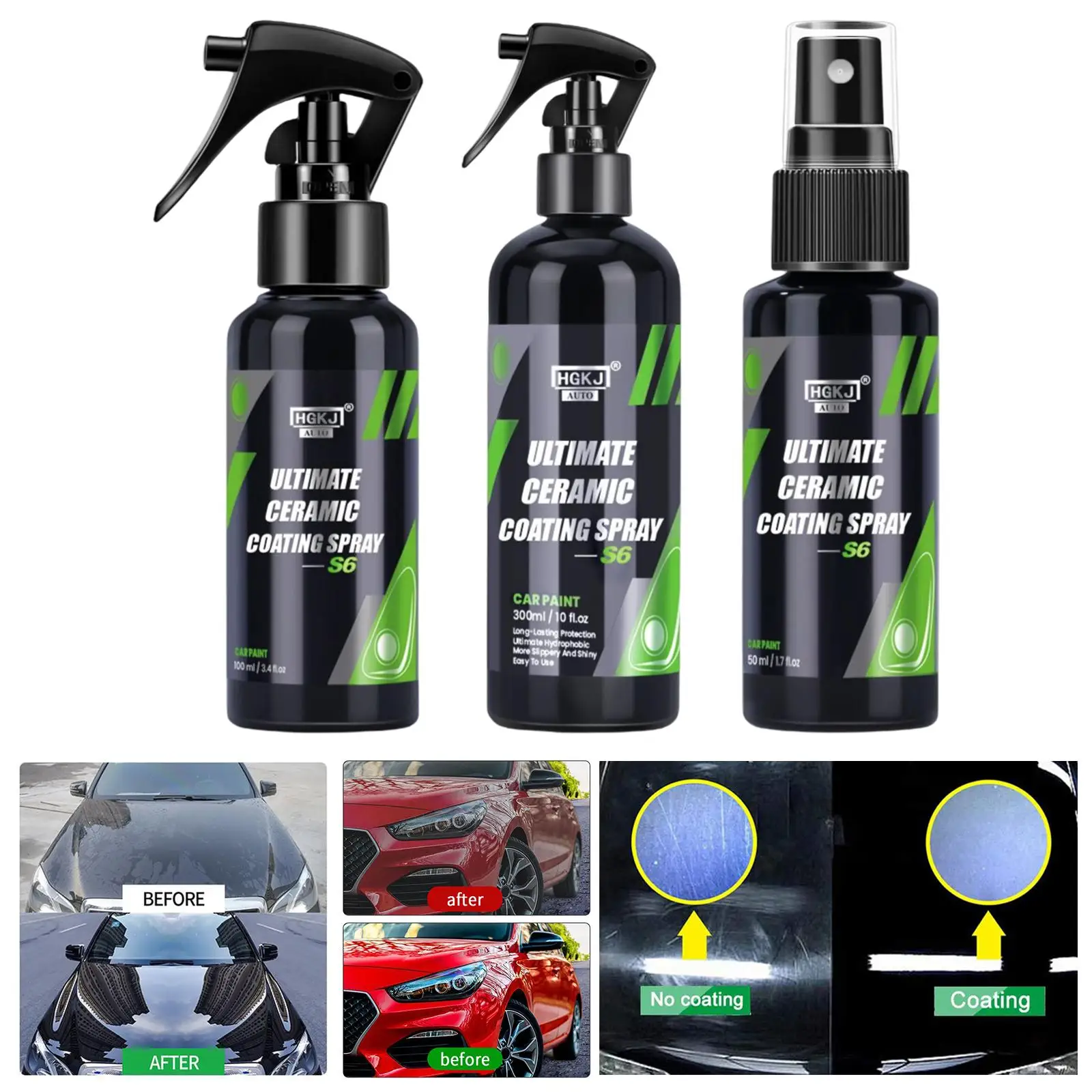 Жидкий спрей для керамического покрытия автомобилей восковой лак против царапин