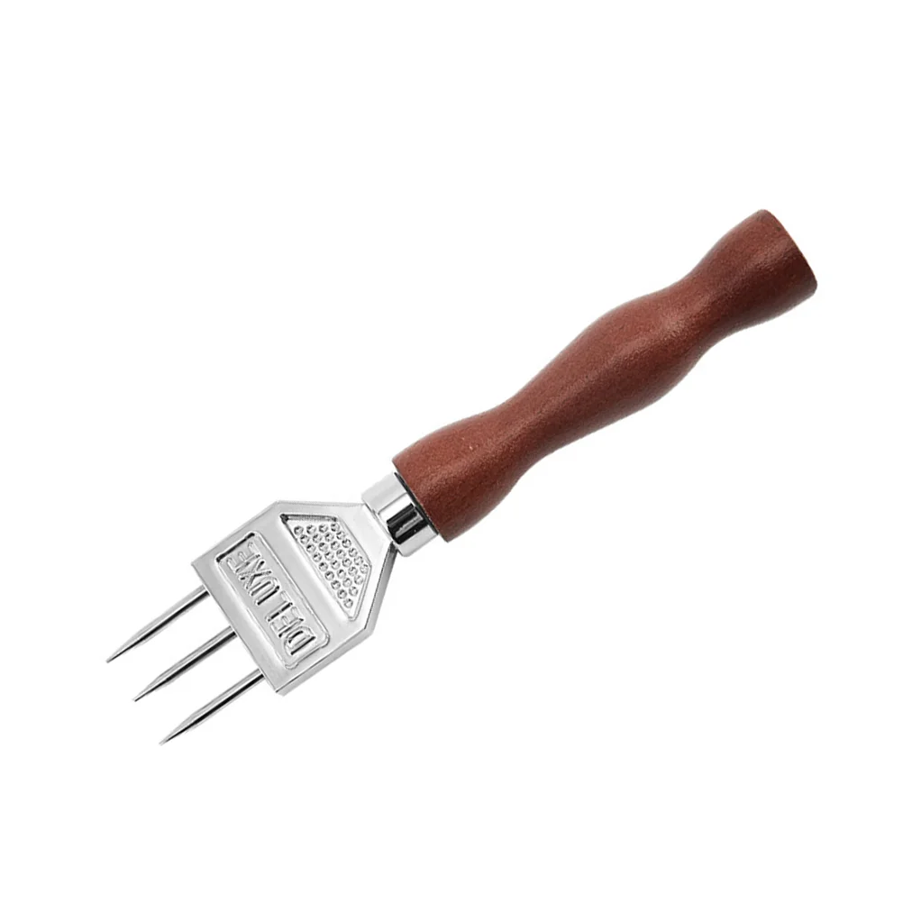 

Pick Stainless Steel with Safety Wooden Handle Puerh Tea Professional Tool For Kitchen Bar ( Brown )