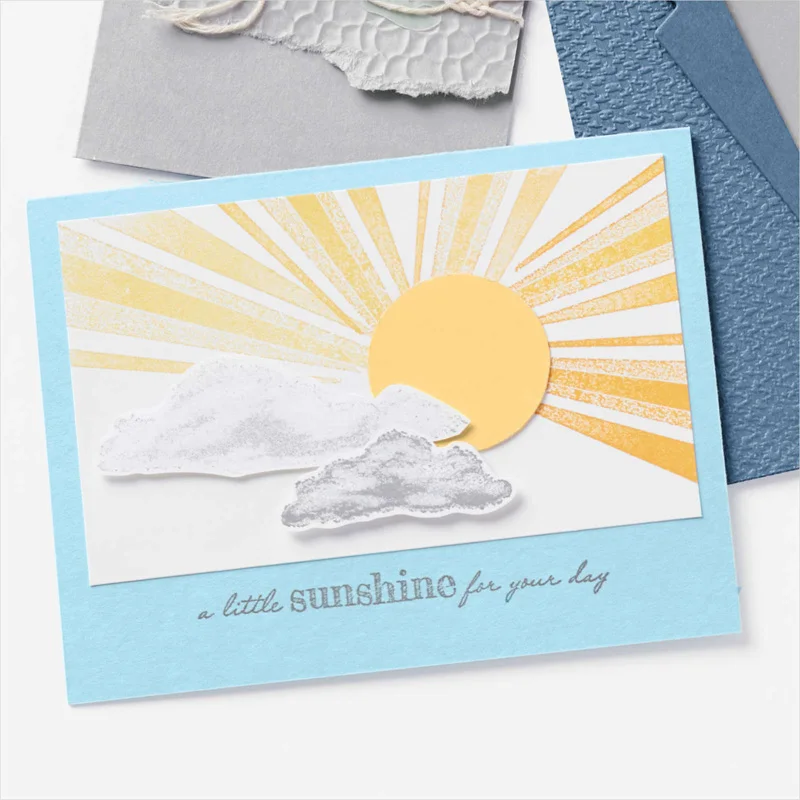 Набор штампов после шторма Sunray самые темные ночные чувства чистые штампы для