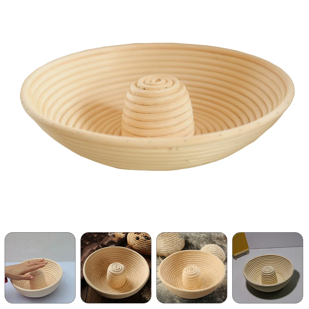 

Basket Bread Proofing Baking Banneton Round Loaf Fermentation Tool Wovenkitchen Bowl Proving Wicker Accessory Professionaldough