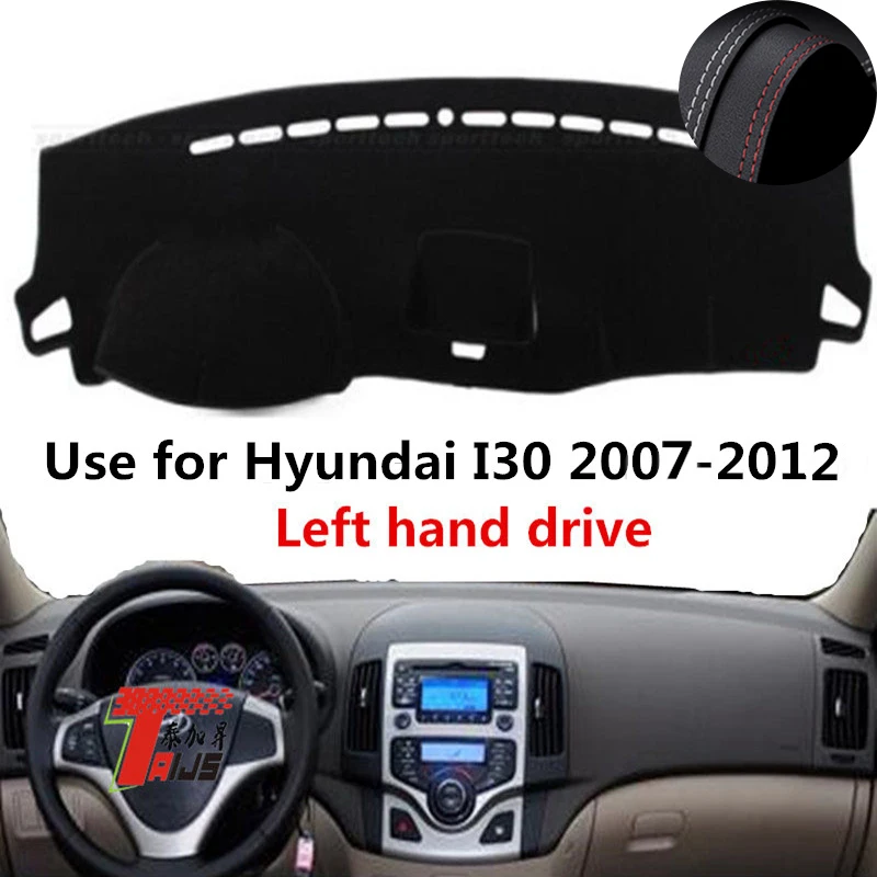 

: TAIJS Factory Anti UV Classic Leather dash covers for cars Hyundai I30 2007 2008 2009 2009 2010 2011 2012 Left hand drive