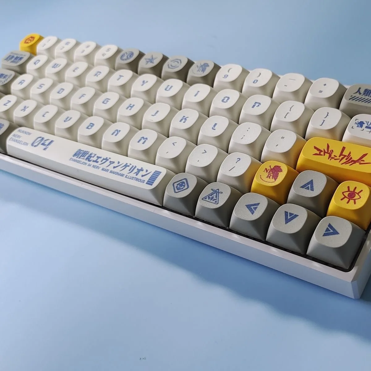Фото Механическая клавиатура с 130 клавишами аниме Keycap 04 PBT Keycaps MA Profile Dye Sublimation для MX Switch 108/104/87/61/96 клавиши №1