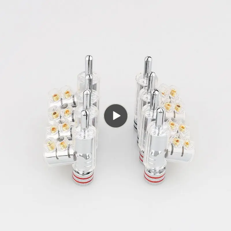 

Transmission Characteristic Banana Connector No Soldering Required Sonic Performance Speaker Cable Plug Banana Plug Connector