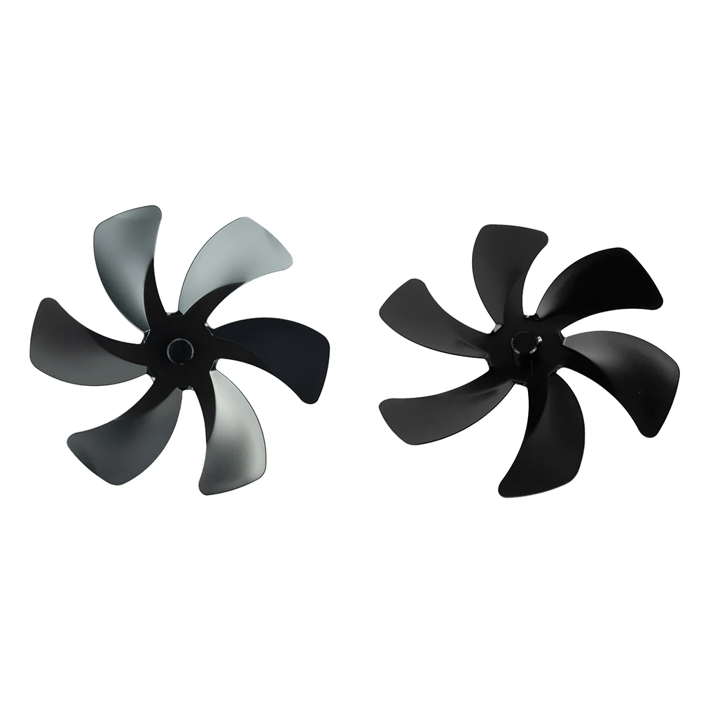 

6 Blades Heat Powered Stove Eco Fan Blade For Wood Log Burner Fireplace Fan Heat Distribution Home Fireplace Fan Blades