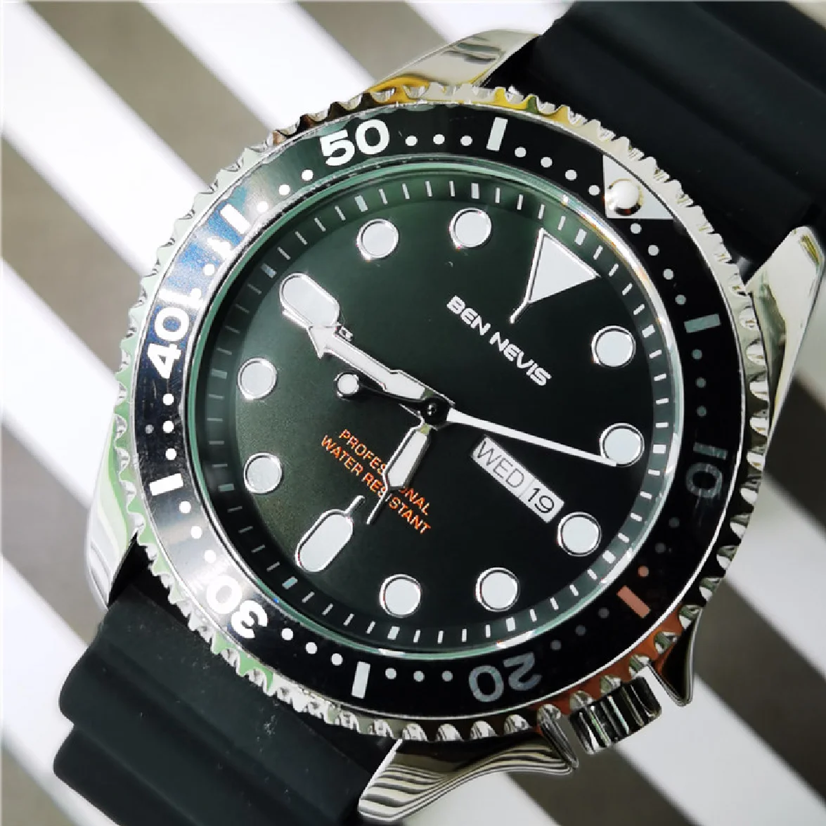 

Ben Nevis 2020 Analog Quartz Watch Date Luminous Hands Military Mens Watches Waterproof Silicone Strap Wristwatch Watch For Men