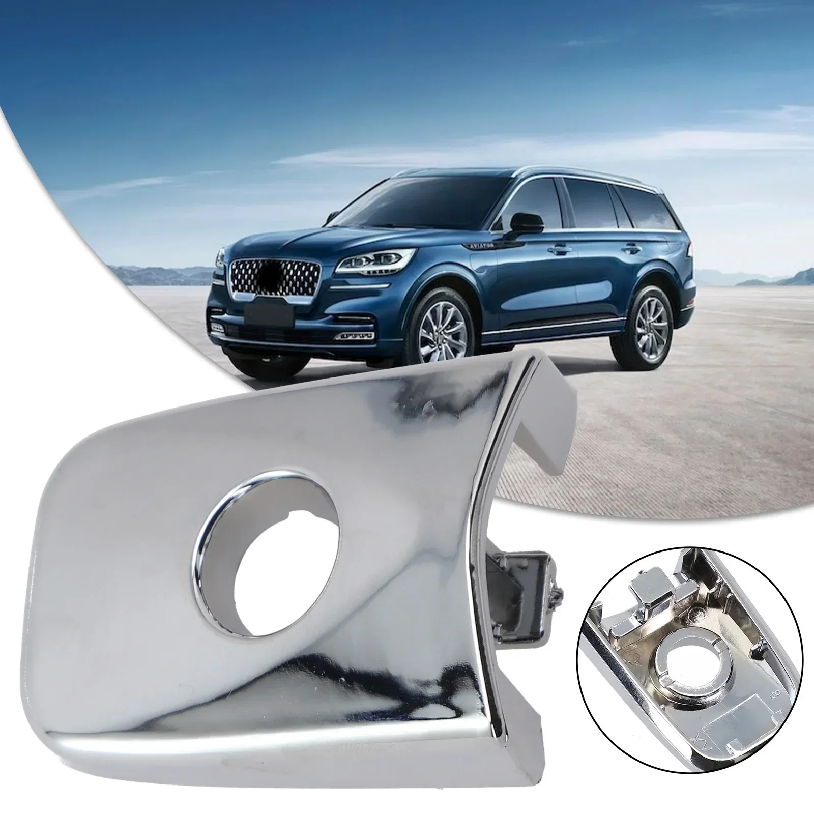 Надежная сменная хромированная дверная ручка для Nissan Leaf Maxima Murano Sentra 80640 1AA0B