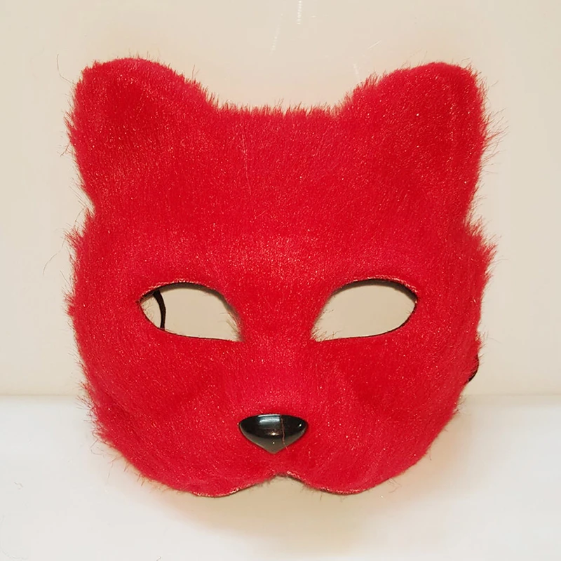 Fox Shape Half Face Eye Mask Christmas Carnival Party Cosplay Halloween Costume Props 5 Colors Male Female Toy |