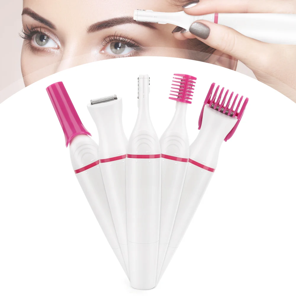 Women Electric Epilator Hair Shaver Trimmer for Eyebrow Biki