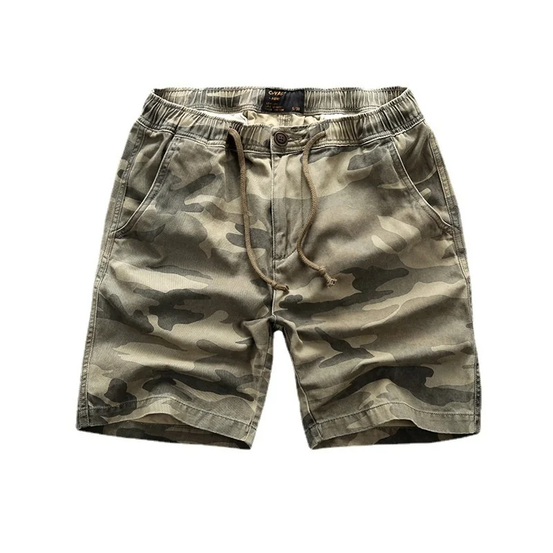 

2022 new Camouflage Workwear Shorts Men's Loose Men's Casual Pants Shorts Summer Menswear
