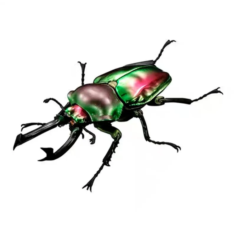 

Оригинальные оригинальные витые яйца Bandai, строительная игрушка, биологический атлас, радуга, лопатка, жук, единорог, полный набор из 4 моделей.