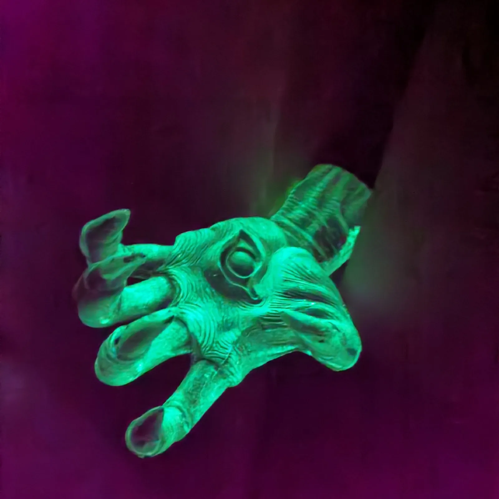 

Garden Luminous Halloween Party Supplies Props Monster Finger Claws Fake Claws Wall Decoration Desktop Ornaments