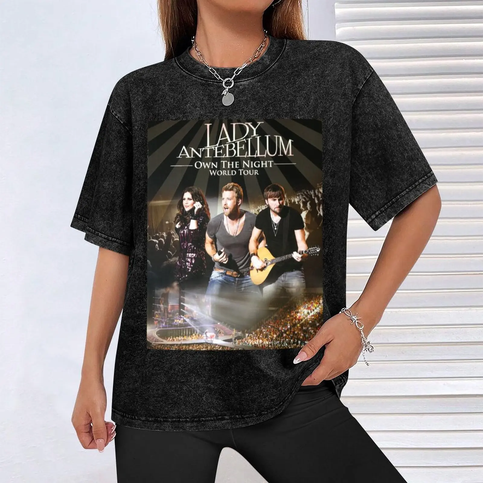 Женская футболка antebellum world tour милая одежда из аниме летняя быстросохнущие