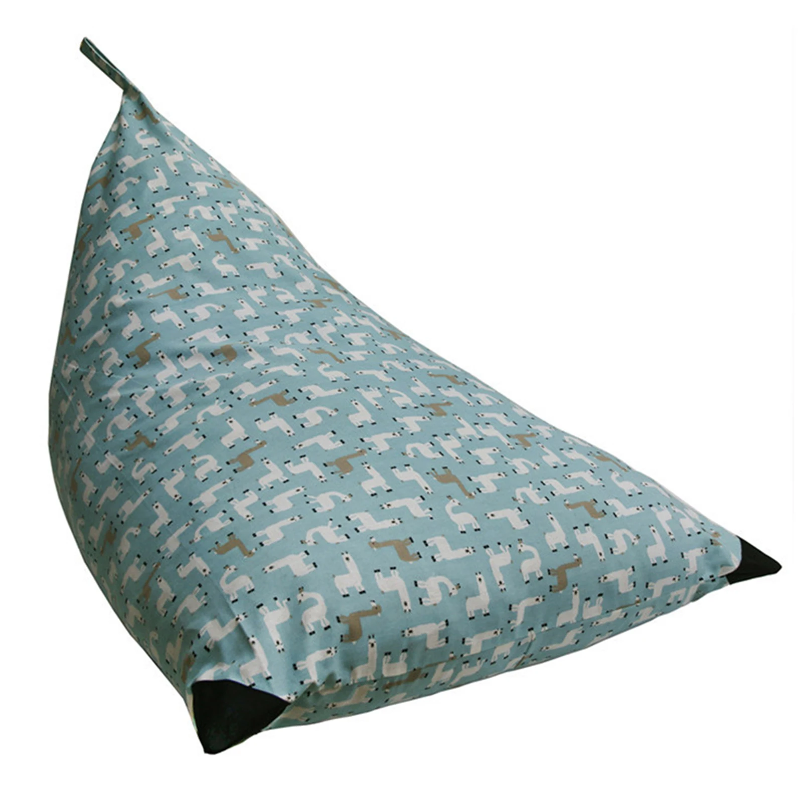 

Storage Bean Bag Kid Room Bedroom Home Large Capacity Chair Cover Sofa Toy Organizer For Stuffed Animal Printed Canvas Dustproof