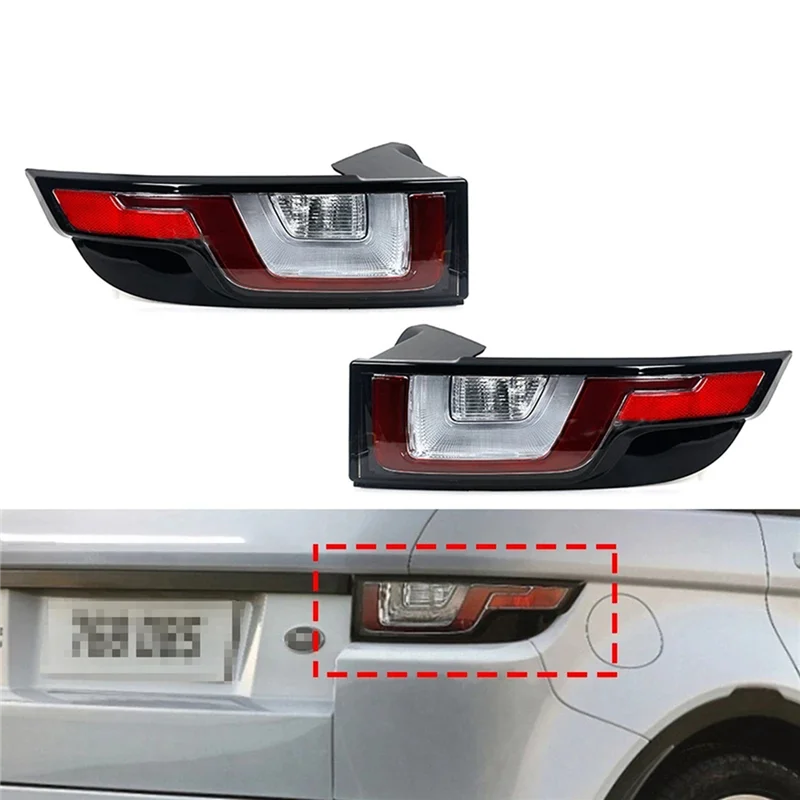 

Car LED Brake Light Tail Stop Lamp Taillights Right Rear Tail Light for Land Rover Range Rover Evoque 2016-2019