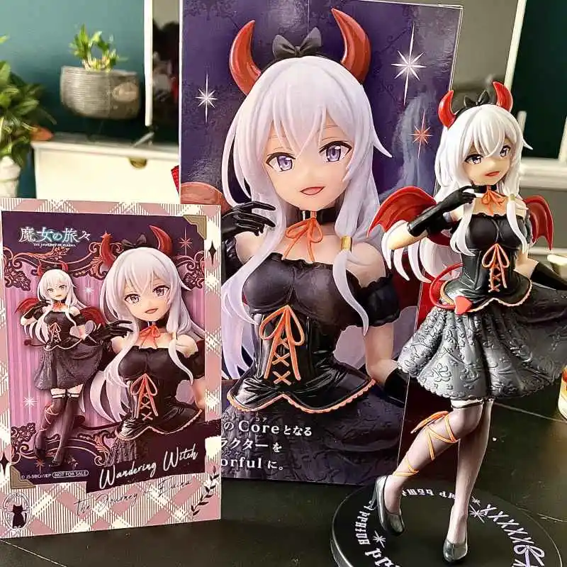 

New Devil's Journey Elena Imp Spot Authentic Beauty Day Edition Anime Black Silk Figure Figurines Model Doll Child Birthday Gift