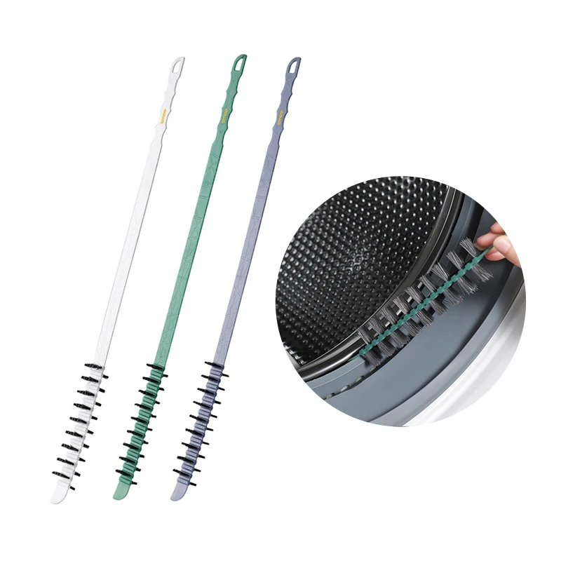 

1PC Washing machine cleaning brush roller brush gap brush cleaning tool washing machine brush hard hair cleaning tool