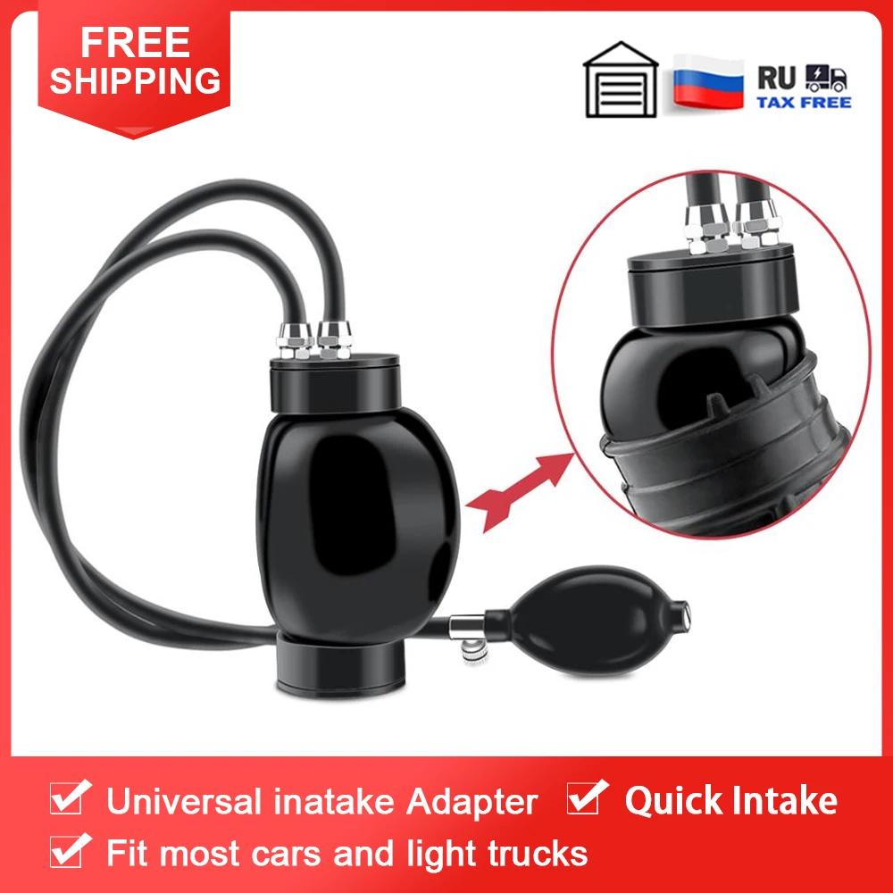 

Car Smoke Machine Quick Intake Adapter Intake Bladder for Smoke Leak Detector SDT206 Diagnostic Tool Airbag Accessory