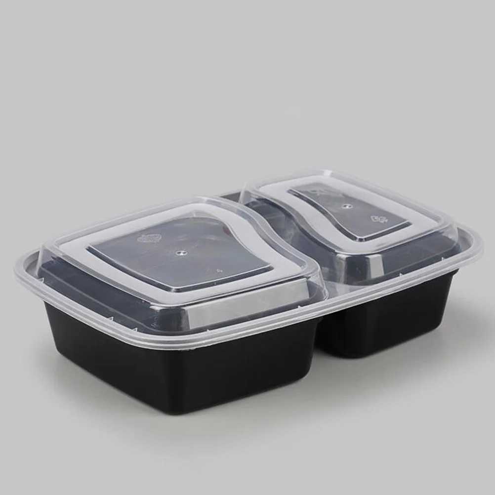 10/20 pcs 2/3 Compartment Food Containers Lunch Boxes Meal Plan Containers Meal Prep Storage Box Food Prep Containers with Lids