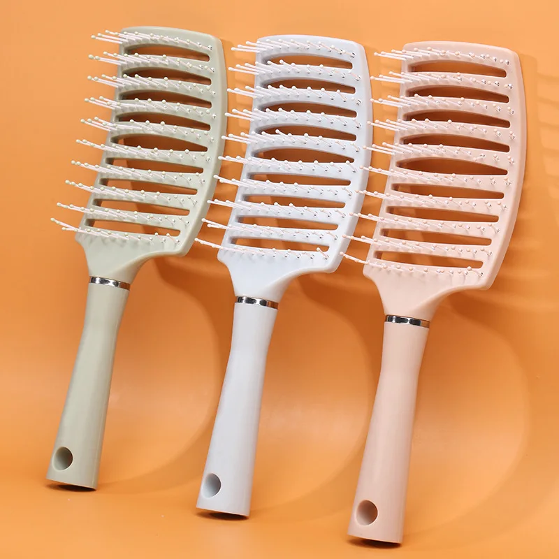 Hair Scalp Massage Comb  Curling Comb Air Cushion Plastic Hairbrush Nylon Comb  Air Bag Comb Household Massage Hairdressing Comb