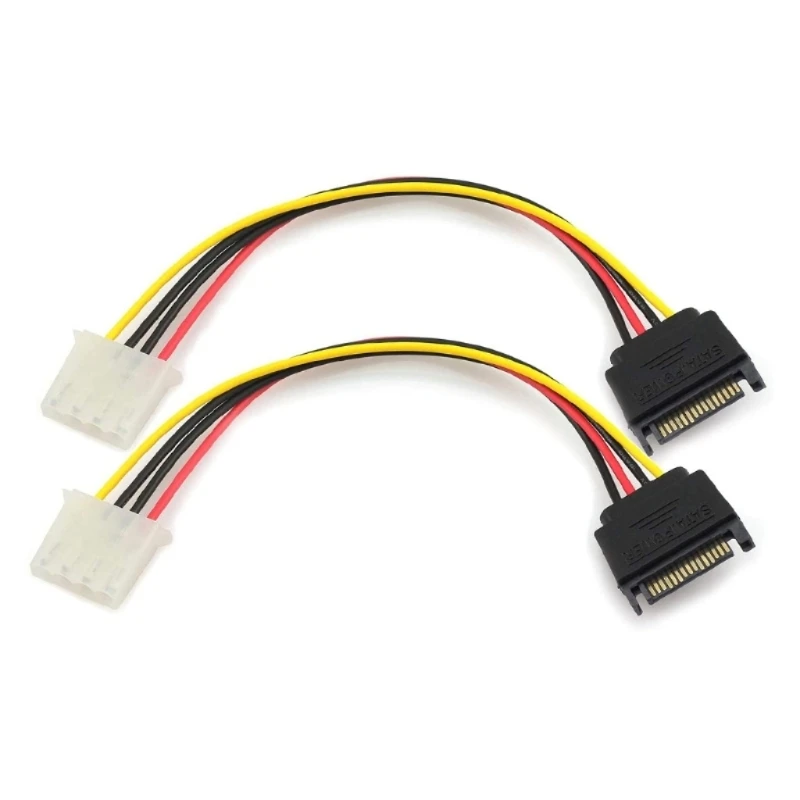 Y1UB 18 см 15-контактный разъем для IDE Molex 4-контактный последовательных приводов ATA ROM