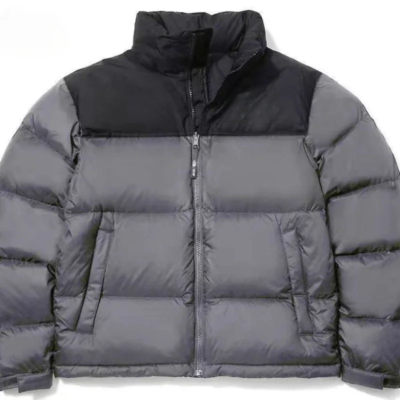 

American brand down jacket 1996 face winter warmth thick hooded down jacket fashion luxury brand white goose feather jacket