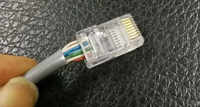 

12664 supply super six cat6a network cable oxygen-free copper core shielding crystal head jumper data center heartbeat