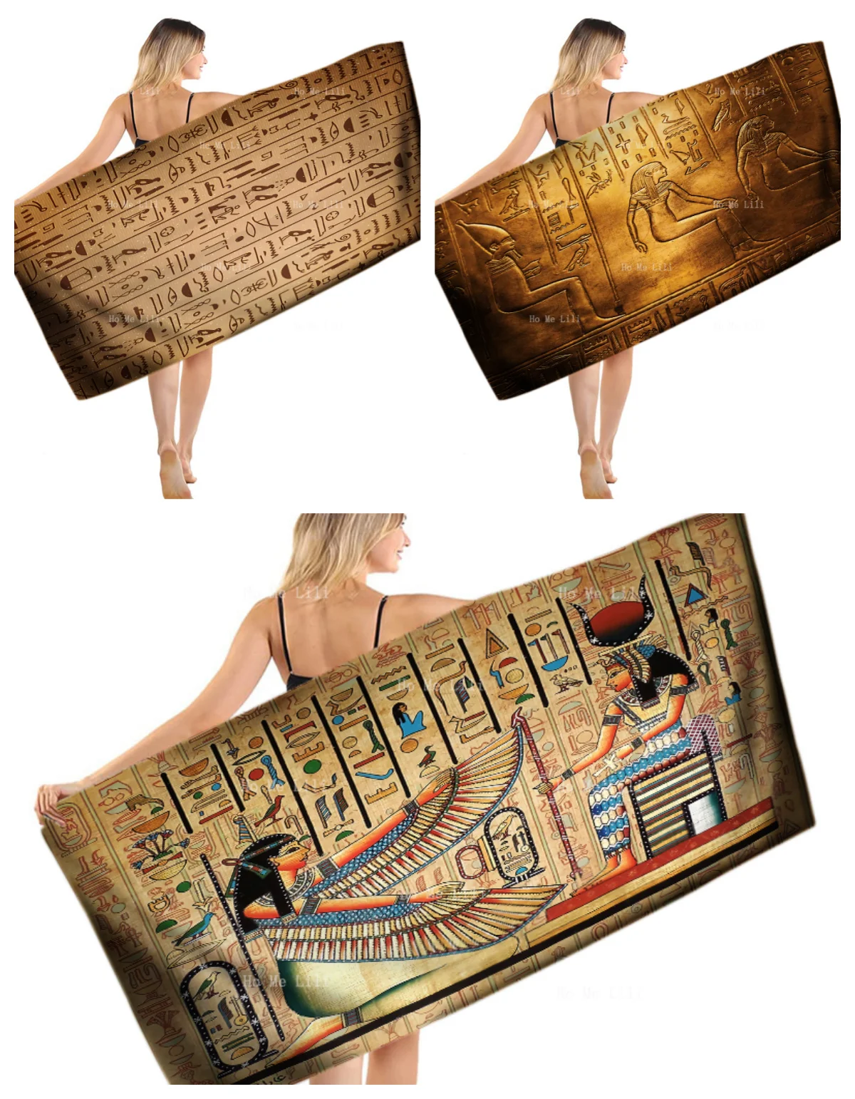 Ancient Egyptian Hieroglyphics And African Ethnic Motifs The Language Of The Last Pharaoh