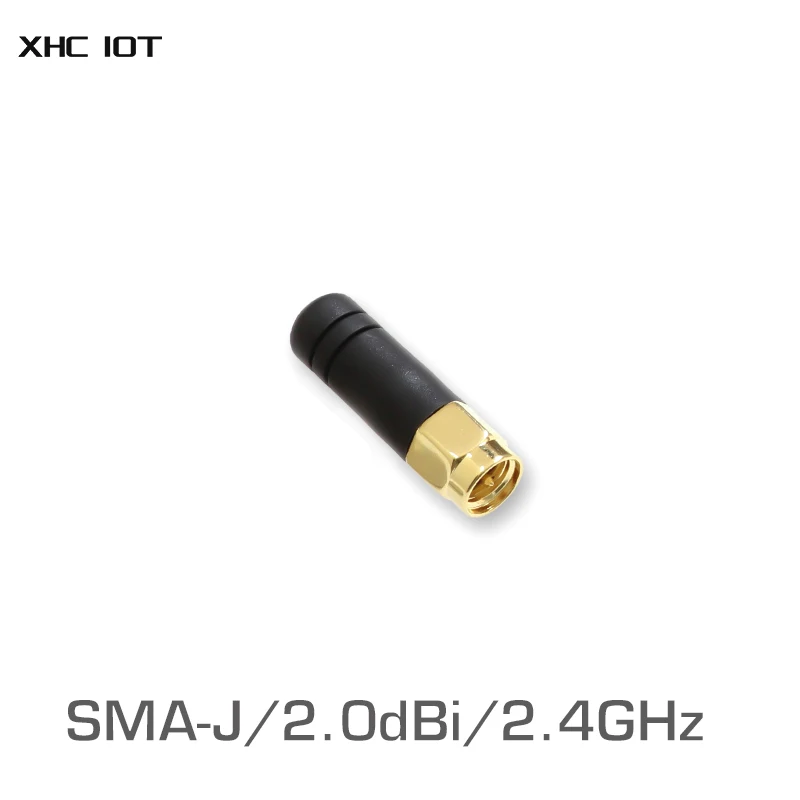 

10PCs 2.4GHz Omni WIFI Uhf Antenna SMA-J Interface 50 Ohm TX2400-JZ-3 Impedance Less Than 1.5 SWR 2.0dBi Omnidirectional Antenna