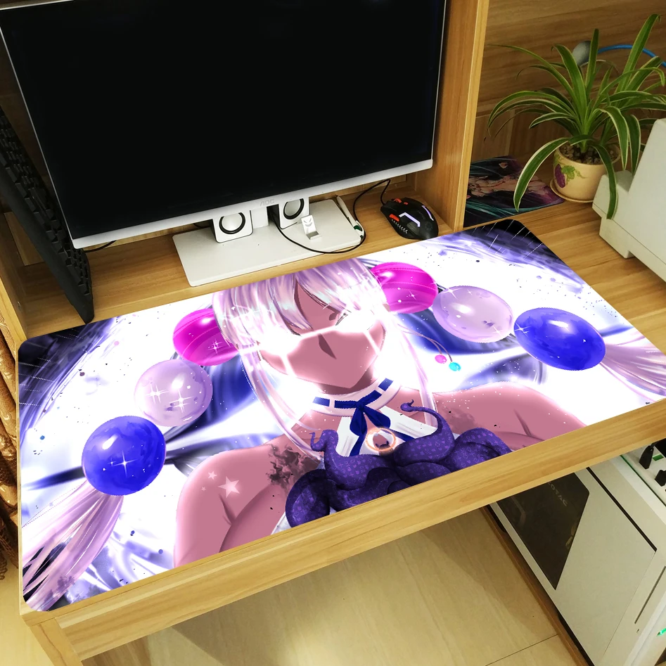 

Anime Hololive VTuber Tsukumo Sana Mouse Pad Laptop Mice Mat Table Keyboard Mat Thicken Playmat Otaku Cosplay Gift