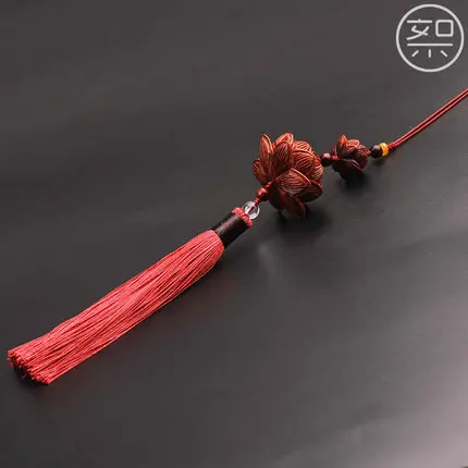 

Изысканный lobular подвеска в виде лотоса из розового дерева