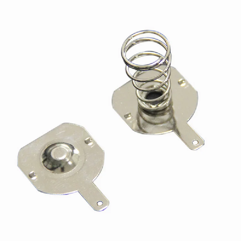 

(50 Pairs) 16x18.5mm 18650 Battery Pack Positive And Negative Single Contact Spring Plate 100PCS