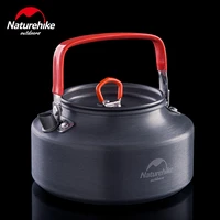 naturehike cooking pots outdoor portable water kettle 1 1l 1 45l tea pots coffee kettle picnic tableware camping water pots