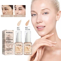 concealer liquid foundation face makeup primer cosmetics conceal pore acne full coverage natural makeup moisturizing foundation