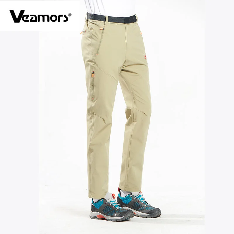 

Men Women Thin Trousers Outdoor Hiking Hiking Sports Pants Waterproof Couple Elastic Casual Quick-drying Pants Fishing Climbing