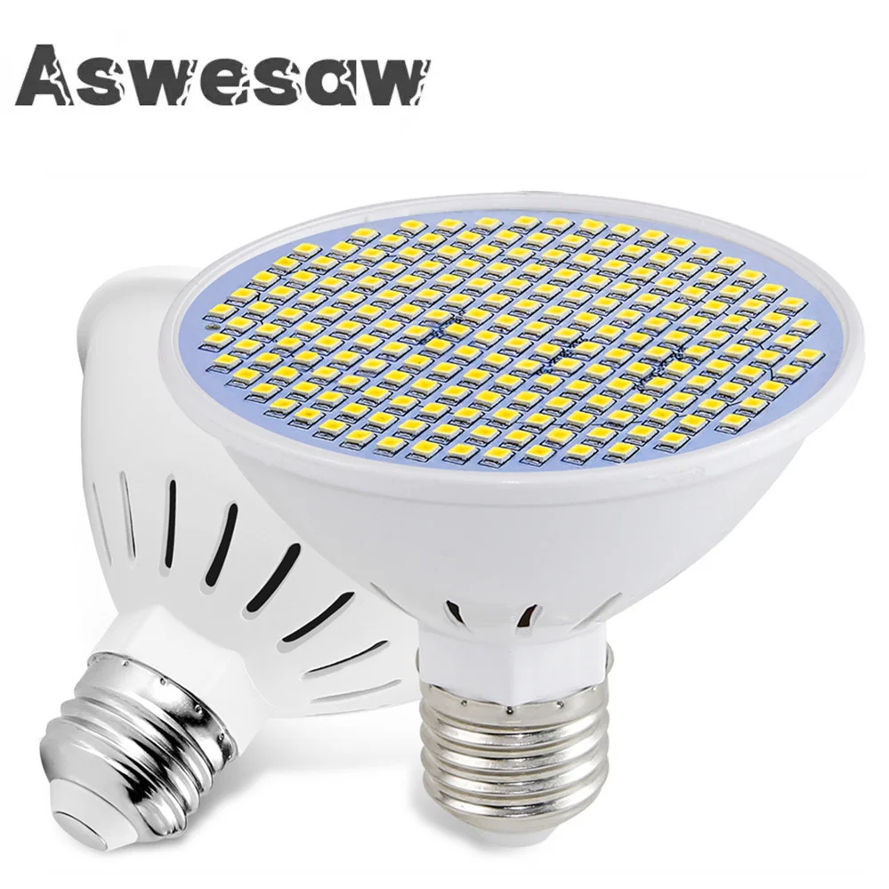 

E27 Lampada LED Bulb AC 85V 220V Bombillas LED Lamp Spotlight 48 60 80 LEDs 2835 SMD Lampara Spot Light LED Lamp Spotlight