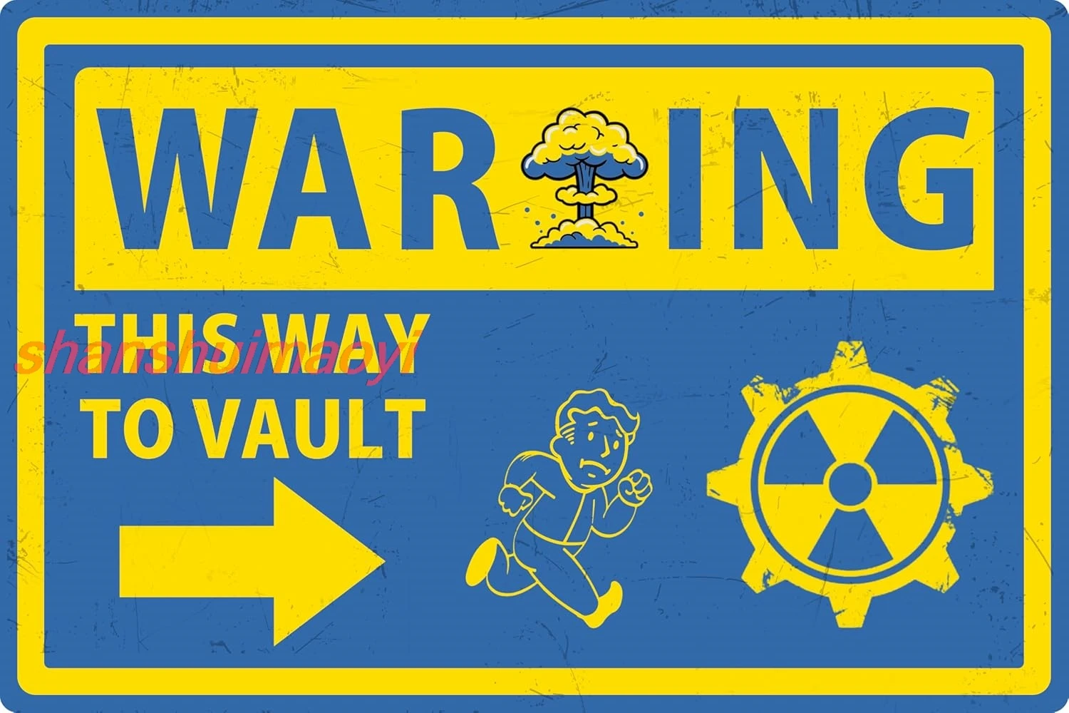 Знак Fallout Shelter Flinelife