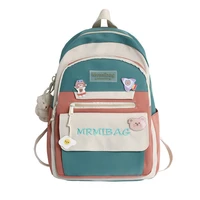 new waterproof nylon women backpack korean japanese fashion female students schoolbag multilayer simple sense travel bag