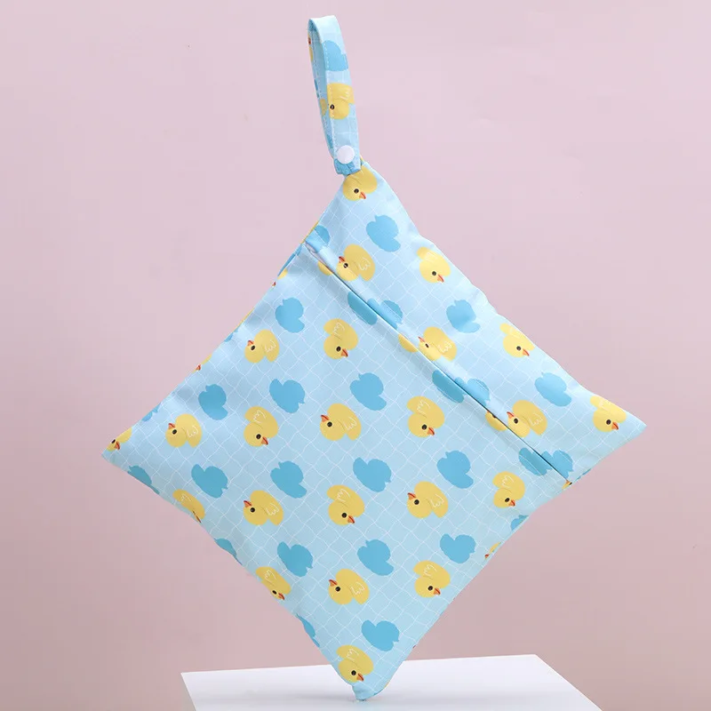 Diaper Storage Bag Waterproof Baby Stroller Hanging Bag Diaper Bag