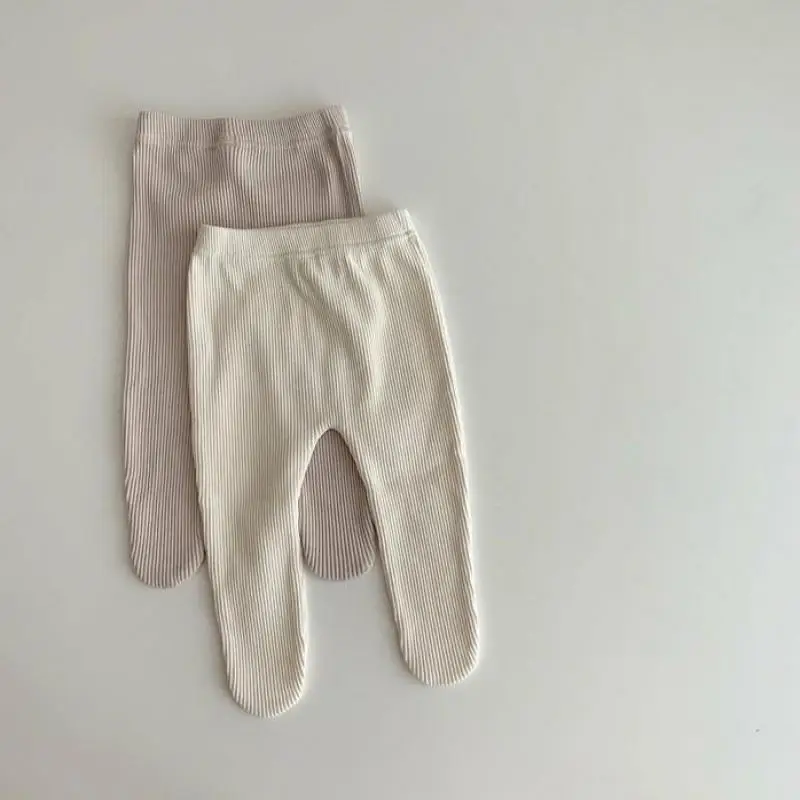 Newborn Baby Leggings Kids Baby Girls Pantyhose Infant Pantyhose For Baby Boy Pp Pants Solid Color Toddler Clothes 0-24M