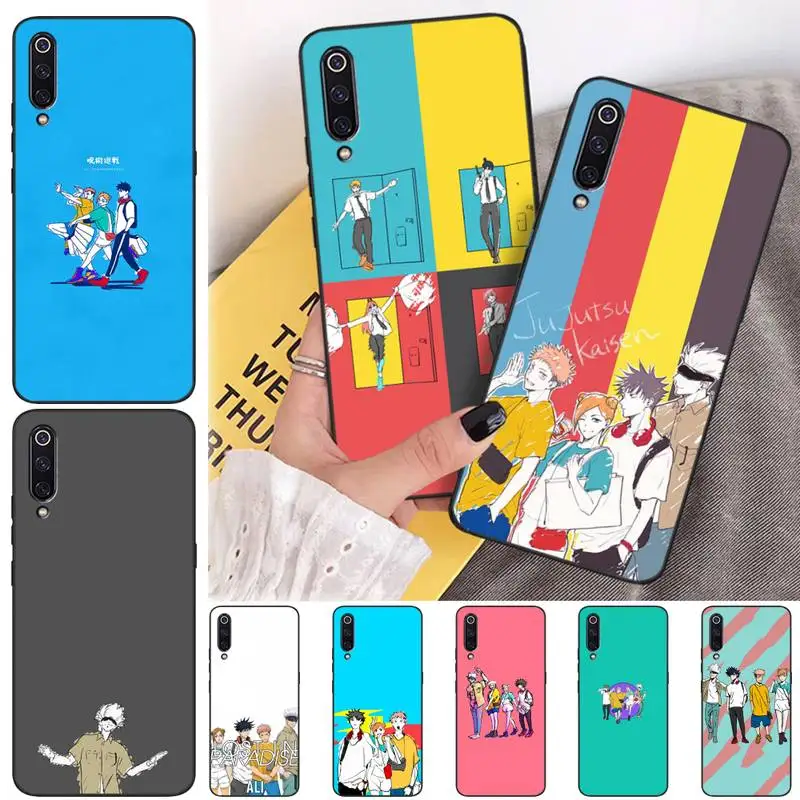 

Jujutsu Kaisen Phone Case For Xiaomi Mi Cc Note 7 8 8t 8es 9 9se 9a 10 10t 11 F1 MAX 2 3 Pro Lite Ultra Funda