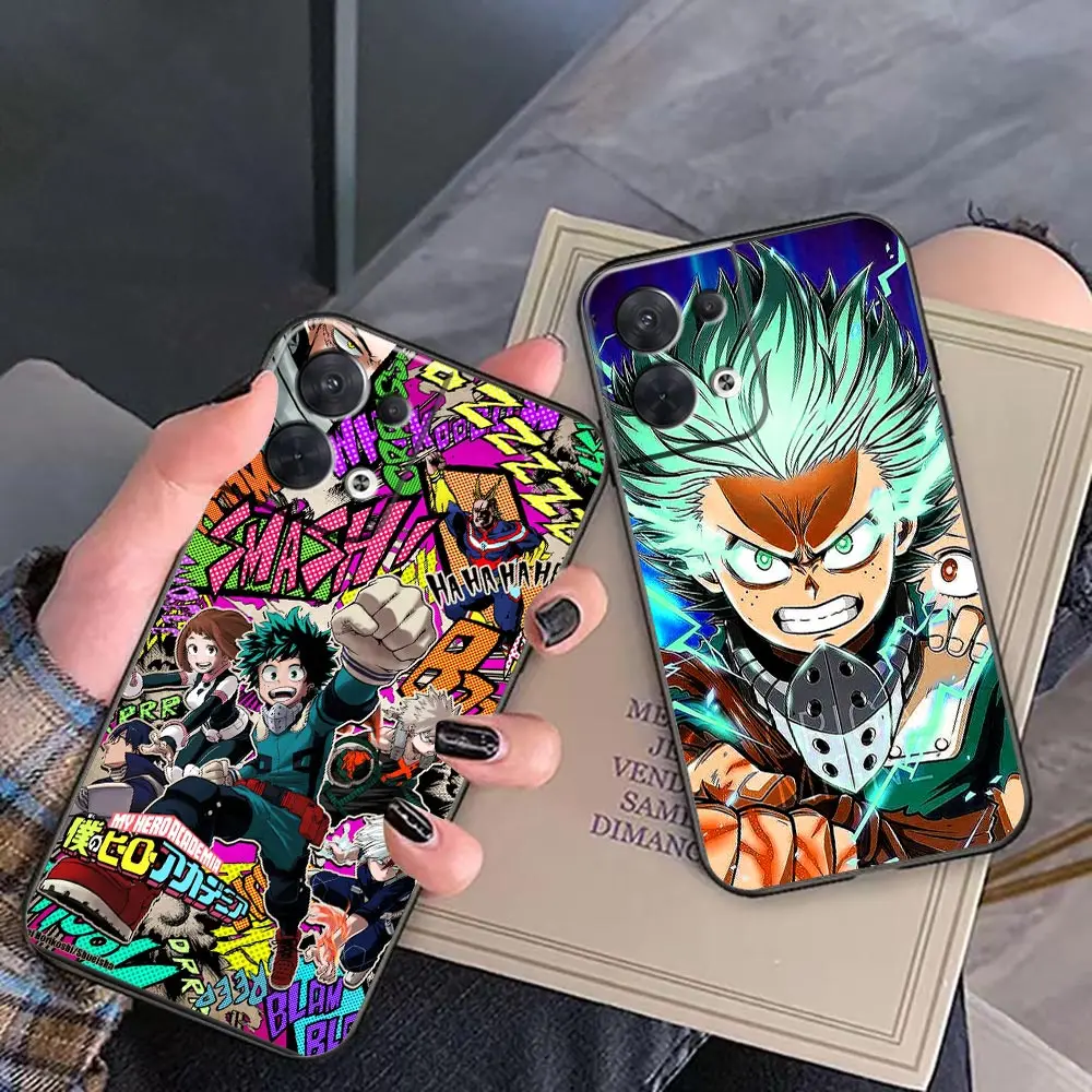 

Funda Coque Case For OPPO FIND X5 X3 X2 RENO 10 8 7 7Z ACE 6 4G 6Z 5 4 3 Z Pro Plus 5G Case Para Deko My Hero Academia Midoriya