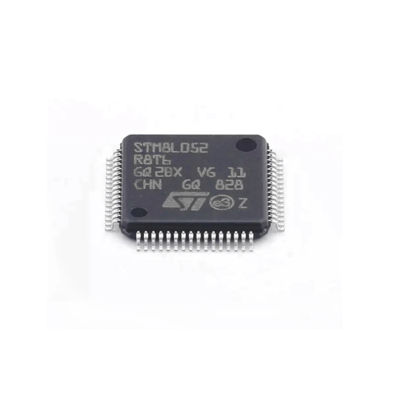 

Микроконтроллер STM8L052R8T6 LQFP-64 (10x10) Silkscreen STM8L052 чип IC новый оригинальный, 1 шт.