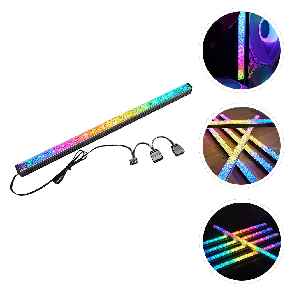 

Chassis Light Bar RGB LED Light Bar Desktop PC Computer Case Decorative Light