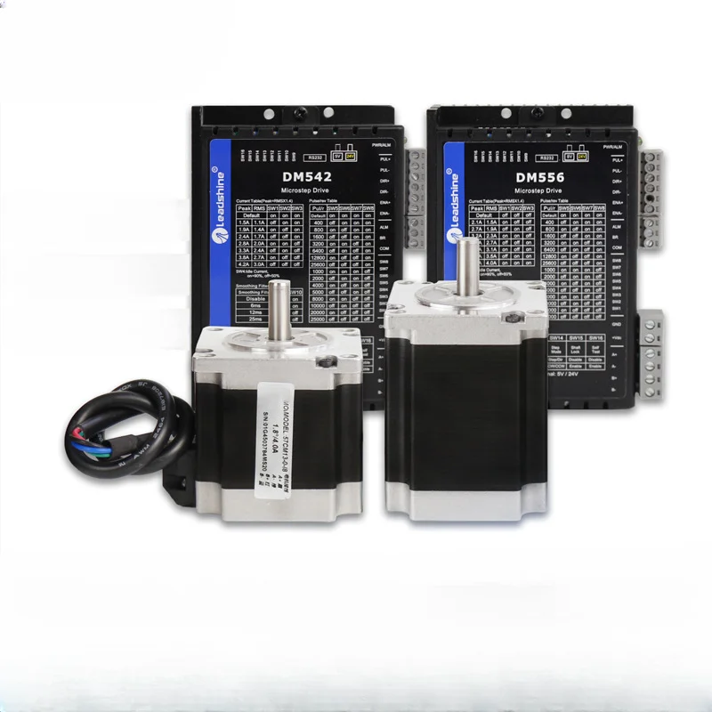 57 шаговый двигатель SET 2.3NM высокий крутящий момент 57CM23 + DM542 привод Лазерная Машина Винтовая Машина