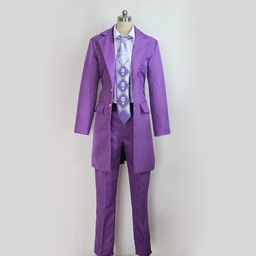 Часть 4. Кира Йошикаге Косплей Костюм Хэллоуин Рождественская вечеринка Униформа