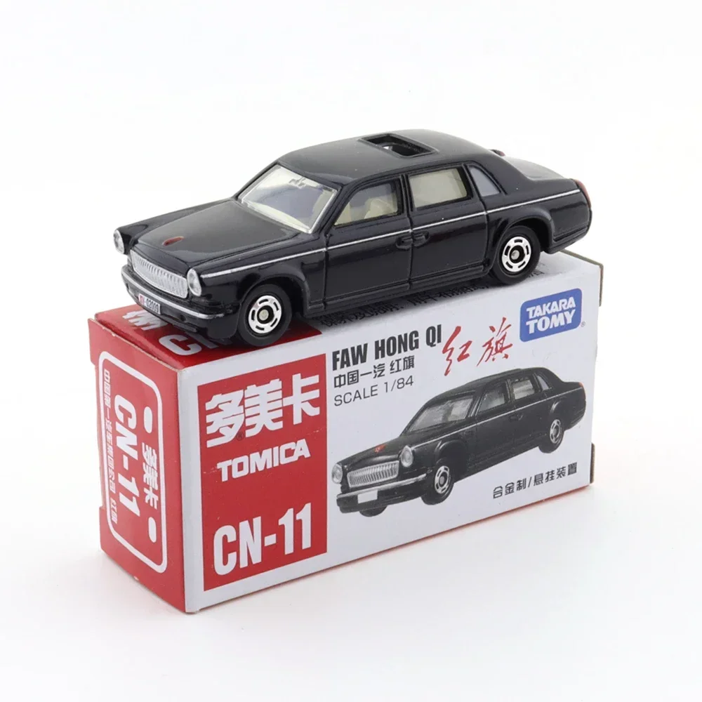 TAKARA TOMY Tomica 1/64 Такси Полицейский Китайский автобус Красный флаг