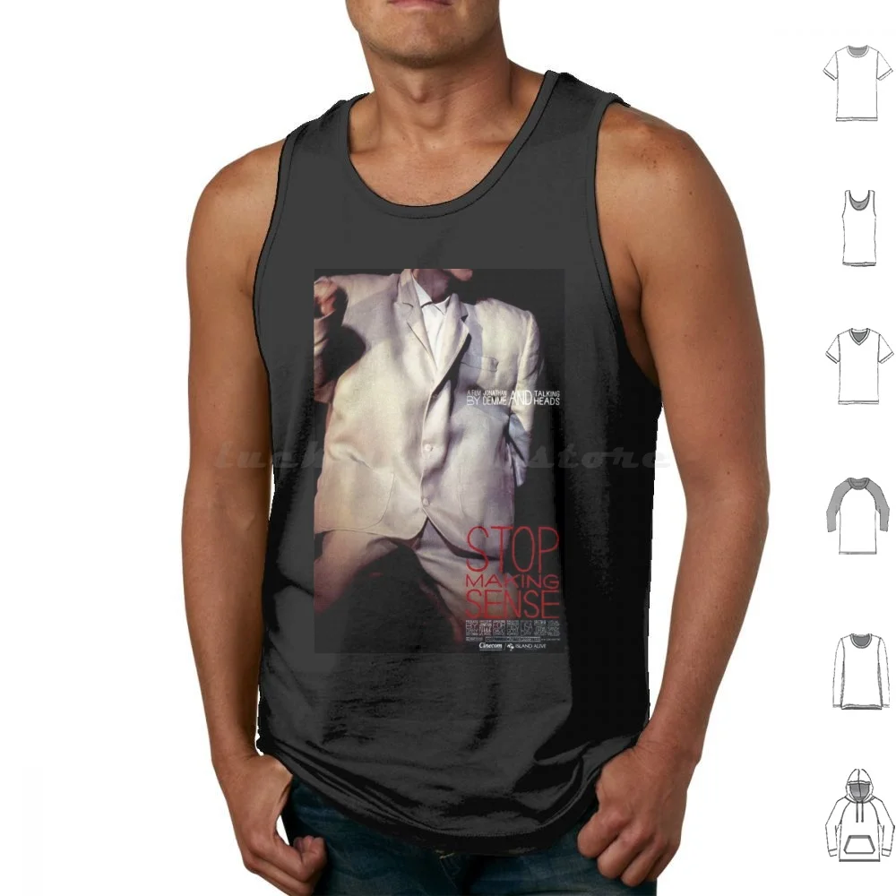 

Stop Making Sense Tank Tops Print Cotton Stop Talking Heads Sense