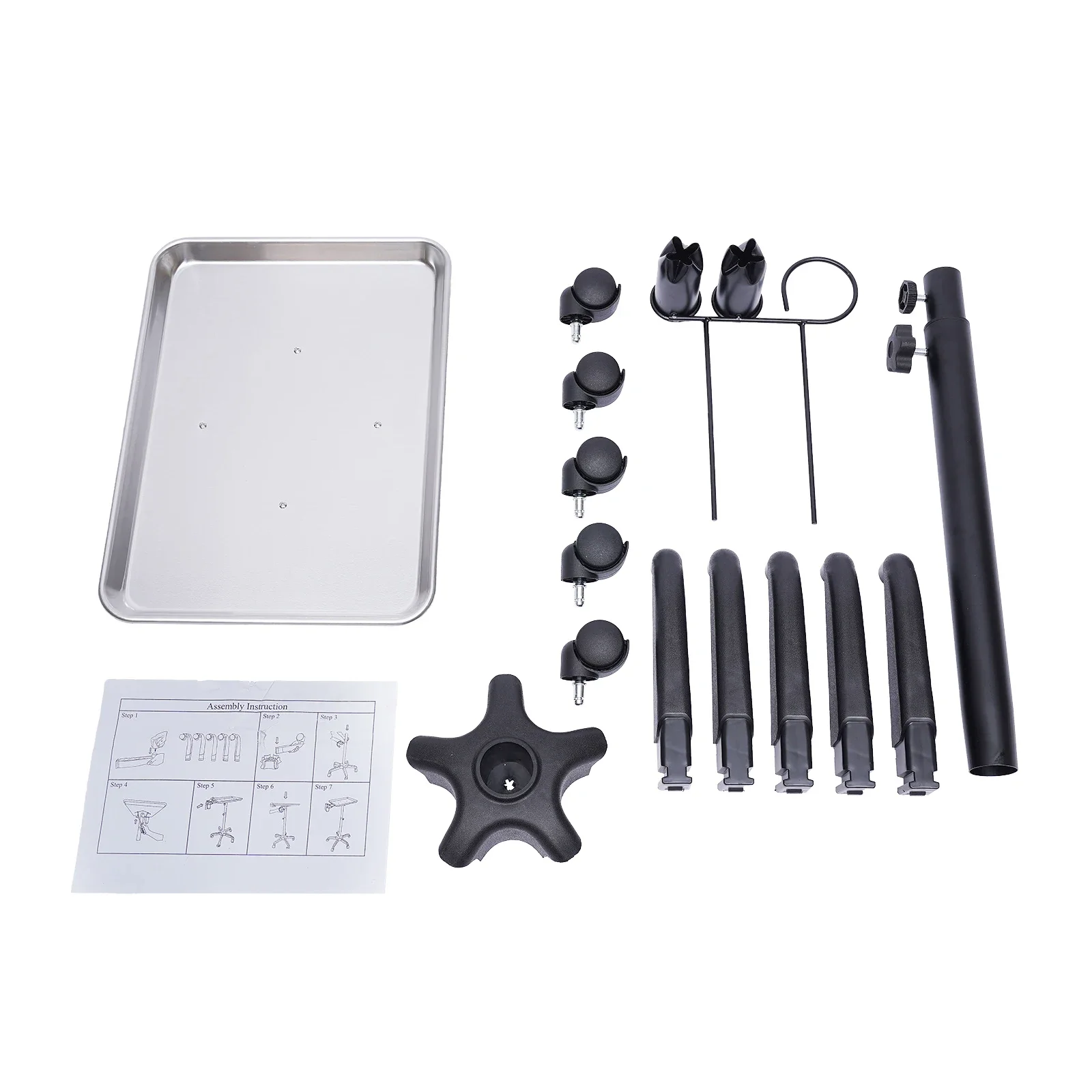 Профессиональная Алюминиевая вращающаяся тележка для спа-салонов медицинская