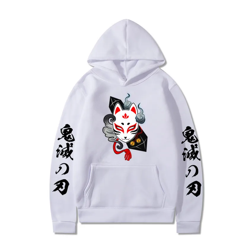 

Anime Demon Slayer Hoodie Men Women Print Pullovers Harajuku Streetwear Casual Unisex Sweatshirts Long Sleeve Tops y2k clothes